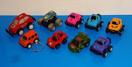 Funrise Penny Racer &amp; Unbranded Set Of 9 Small Plastic Friction Cars - $10.00