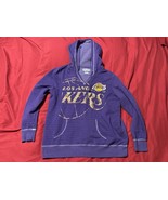 Los Angeles Lakers Hoodie XXL NBA Exclusive Collection Distressed Logo P... - $31.95