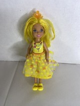 Mattel Barbie Dreamtopia Rainbow Cove Sprite Princess Chelsea Doll Yellow Hair - £7.74 GBP