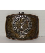 Vintage Ross Clan Crest Scottish Brass Belt Buckle RARE HTF - $1,371.56 MXN