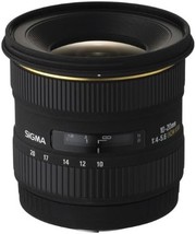 Sigma 10-20Mm F/4.5-5.6 Ex Dc Hsm Lens For Nikon Digital Slr Cameras. - £144.72 GBP