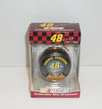 Nascar #48 Jimmie Johnson Collectible Mini Holiday Ornament 2&quot; New  - £11.67 GBP
