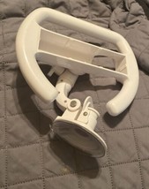 Wii Steering Wheel Mounted To Suction Stand Racing Wheel - $26.00