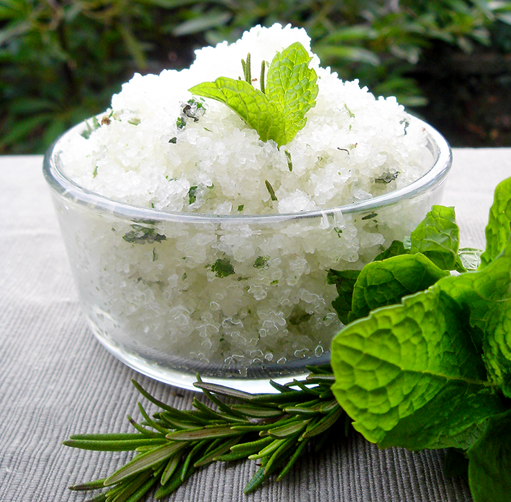 Herbal Body Scrub ~Sea Salt Scrub~ 4 oz Jar - Choose from 10 Different S... - $3.99