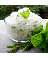 Herbal Body Scrub ~Sea Salt Scrub~ 4 oz Jar - Choose from 10 Different S... - $5.46 CAD
