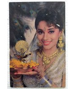Bollywood Actor Madhuri Dixit Rare Old Original Post card Postcard - £15.95 GBP