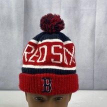 47 Brand Boston Red Sox Baseball Winter Pom Knit Adult Hat Beanie Fenway - £11.13 GBP