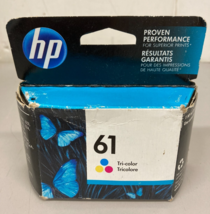 Genuine OEM HP 61 Tri-Color Ink Cartridge (CH562WN) -  Sealed/Box - EXP ... - $11.95