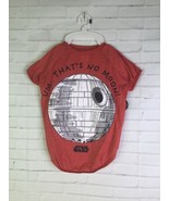 Star Wars Thats No Moon Death Star Dog Puppy Tee Shirt T-Shirt Size XL X... - £8.76 GBP