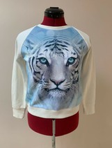 NWT Large Childrens Place Long Sleeve White Tiger Shirt^ - £26.81 GBP