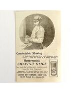 Cosmo Buttermilk Shaving Stick 1894 Advertisement Victorian Hygiene ADBN... - €8,58 EUR
