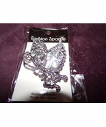 LA&#39;S BUTTERFLY PENDANT SALES Rhinestone Sparkle Jewelry Figurine Pin ❃ F... - €8,55 EUR