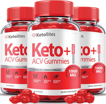 (3 Pack) Keto Bites Gummies, Keto Bites ACV Gummies, Keto Bites Gummy We... - £70.19 GBP