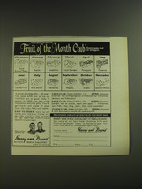 1974 Harry and David Fruit-of-the-Month Club Advertisement - £14.53 GBP