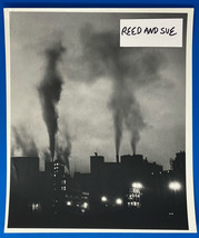 Oversized Photo 10 X 12 in. Pollution Smokestack City of Milwaukee Climate - £32.37 GBP