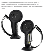 APEXINNO Upgraded VR Controller Grip META Quest 3 Silicone Grip Oculus N... - $13.40 CAD