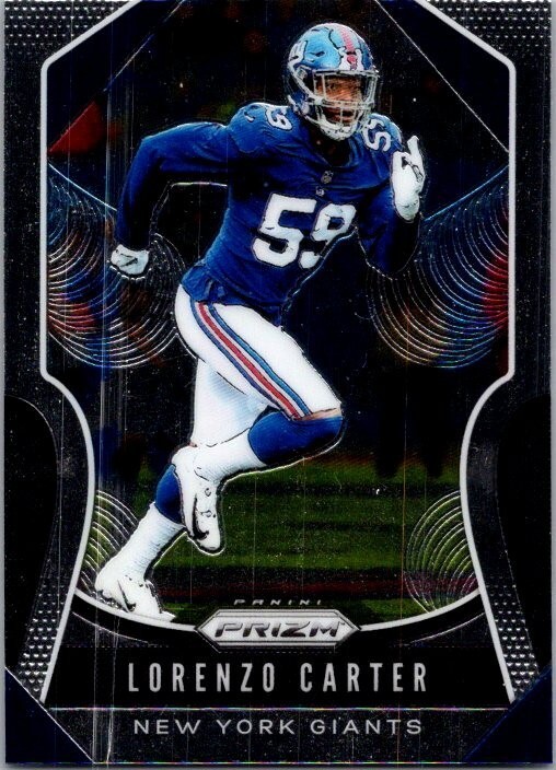 2019 Panini Prizm - Lorenzo Carter #48 - $2.49