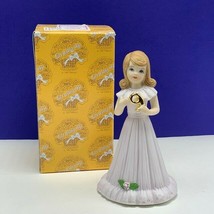Enesco Growing up Girls birthday gift figurine sculpture box Nine years old 9 - £15.73 GBP