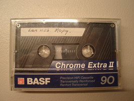 BASF CHROME EXTRA II 90 CASSETTE AUDIO TAPE Type II - $10.61