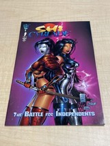Shi Cyblade The Battle for Independents Variant Cover Issue #1 Comic Book KG - £58.26 GBP