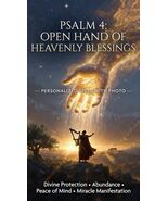 ️✨ Psalm 4 Deliverance from Difficulties Hand of Blessings Custom Spell  - $98.99