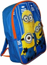 Minions Despicable me 16&quot; Action Time Backpack by accessory innovations - £16.07 GBP