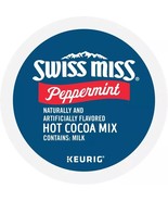 SWISS MISS PEPPERMINT HOT COCOA KEURIG K-CUPS 22CT - $486.88 MXN
