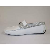 Men's Driving Shoes GENIO Turkey Casual Dress Genuine Leather 120580346 White image 4