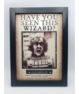 Harry Potter WB Wizarding World Black Lenticular Shifting Framed Wall Ar... - $40.72 CAD