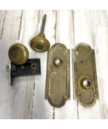 Vintage Russwin Brass Door Set Victorian Vintage Ornate - $69.95