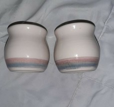 Pfaltzgraff Aura Pink salt and pepper shakers - $8.99