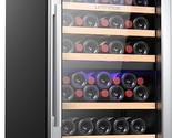 Wine Fridge Dual Zone 52 Bottles (Bordeaux 750Ml),Wine Cooler Refrigerat... - $963.99