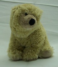 Ty Beanie Baby SOFT PARKA THE TAN BEAR 6&quot; Bean Bag Stuffed Animal Toy 2006 - £11.72 GBP