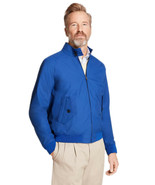 Brooks Brothers Men&#39;s Royal Blue Full Zip Bomber Harring Jacket XLarge X... - $200.39 CAD