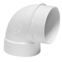 1 Canplas - Hayden Vacuum Part 765507W / Elbow-90% Short Spigot, Vaculine - $12.39 CAD