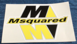 vtg 1990s Msquared Karting Kart Racing Sticker Decal Utah 919A - $18.33
