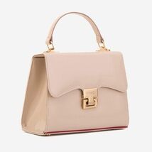 The Ege Beige Leather Handbag image 2