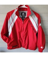 Starter Jacket Youth Size S (8/10) Ohio State Vintage Long Sleeve Red Po... - £37.12 GBP