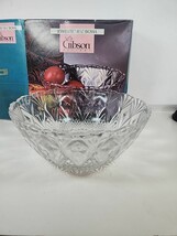 Vintage Gibson JEWELITE BOWL 8.25 in - $9.49