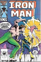 Iron Man Comic Book #210 Marvel Comics 1986 Near Mint New Unread - £3.13 GBP