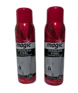 Lot of 2 Magic Stainless Steel Range &amp; Appliance Polish &amp; Cleaner Shine ... - €21,74 EUR