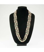 Chanel Vintage Gripoix Bead Costume Pearl 5-Strand Necklace 1970s 34&quot; - $160,971.96 MXN