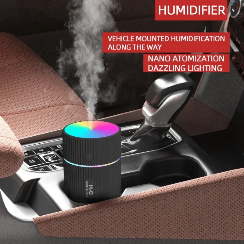 Mini Humidifer Aroma Essential Oil Diffuser with LED Lamp USB Mist Maker - £16.30 GBP