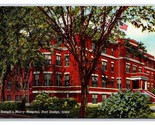 St Joseph Mercy Hospital Fort Dodge Iowa IA Linen Postcard Z1 - $2.92