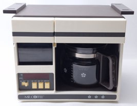 Vintage Space Saver Under Cabinet Carafe Mr. Coffee Maker 10 Cup Model UTC300 - £35.71 GBP