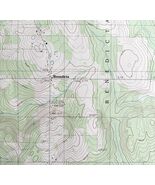 Map Benedicta Maine USGS 1989 Topographic Geological 1:24000 27x22&quot; TOPO18 - $822.33 MXN