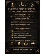  Emotional Detachment Ritual  Release • Severance • Emotional Sovereignty - $99.00