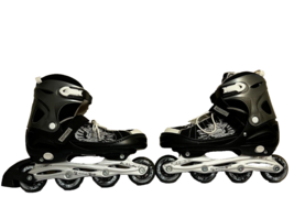 Kryptonics Vicious Inline Black White Roller Skates Rollerblades adult 1... - $24.75