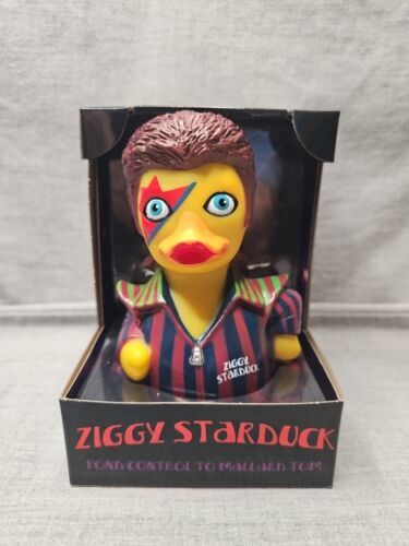 Primary image for Celebriducks Ziggy Starduck Rubber Duck Collectible New in Box Music