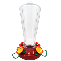 Hollyhock Hummingbird Feeder with 25 Oz Nectar Capacity - Clear Plastic ... - $18.64